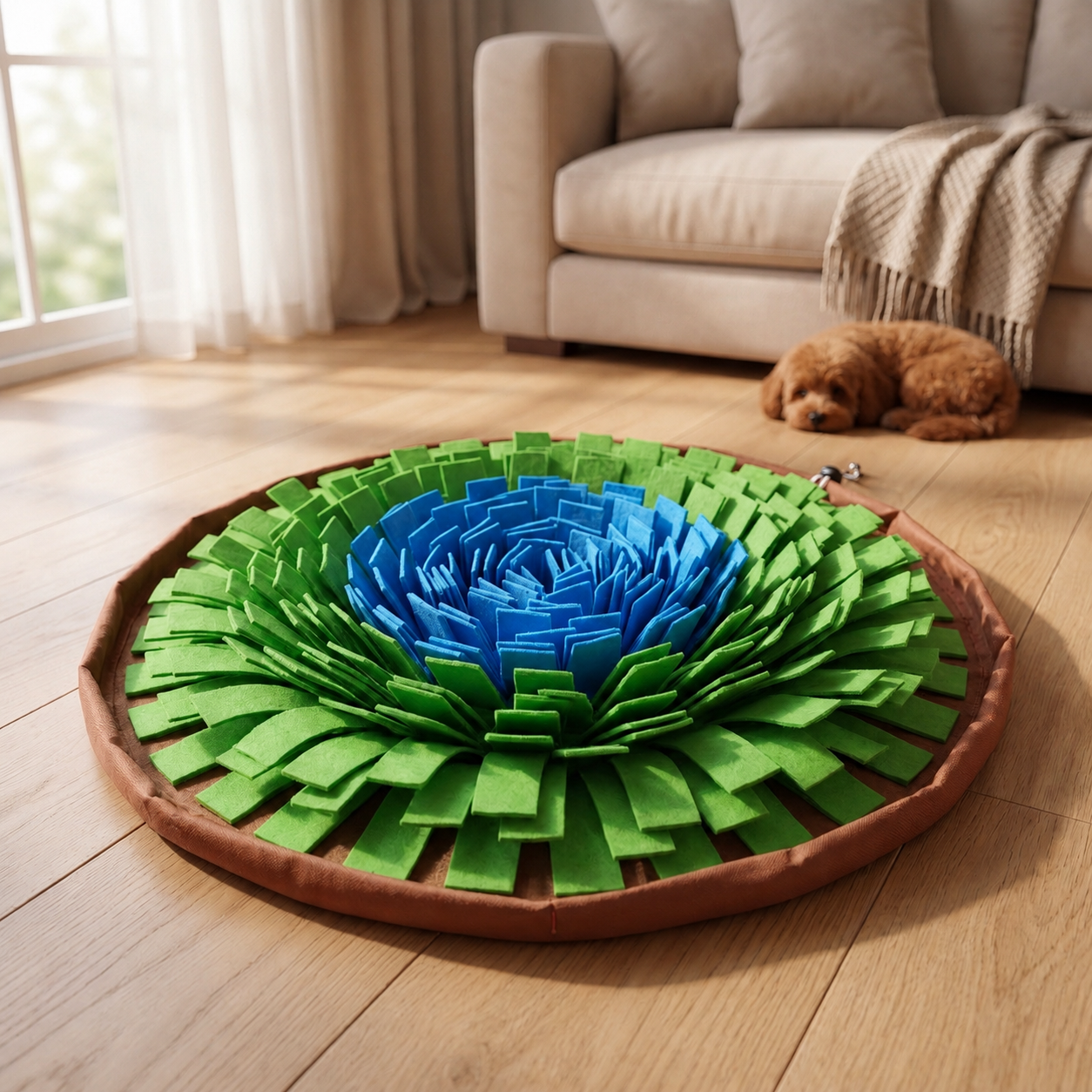 Dog Snuffle Mat Slow Feeder – Interactive Enrichment Toy for All Breeds