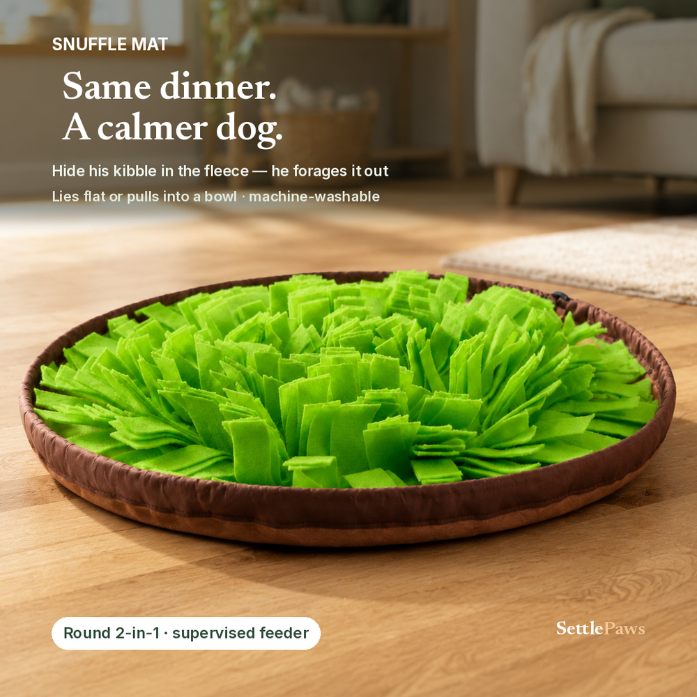 Dog Snuffle Mat Slow Feeder – Interactive Enrichment Toy for All Breeds