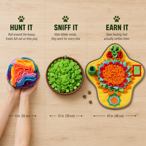 Dog Enrichment Starter Pack Mental Stimulation Toys