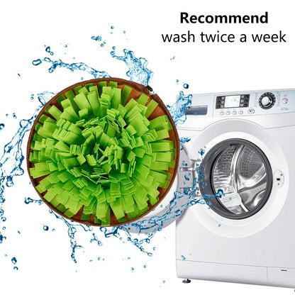 Pet Snuffle Mat for Dogs, Interactive Feed Game for Boredom, Encourages Natural Foraging Skills for Cats Dogs Bowl Travel Use