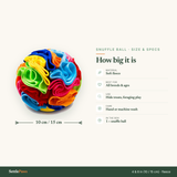Snuffle Ball — size and specs